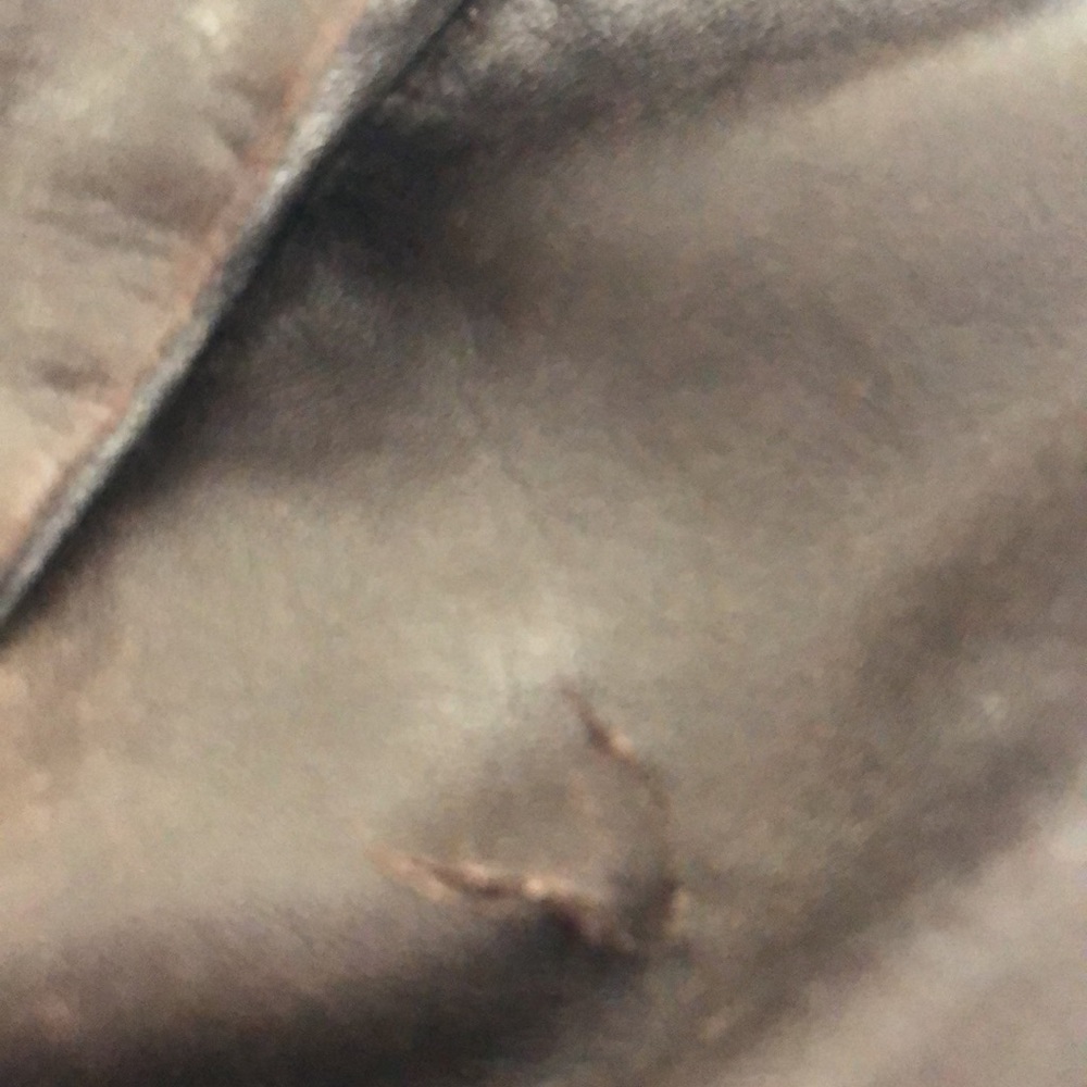 44 Brown leather jacket Robert Comstock genuine leather, lining 40%poly … - Picture 8 of 11